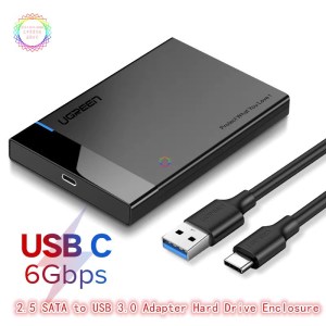 External HDD/SSD Enclosure – Hard Drive Box for 2.5" Disk
