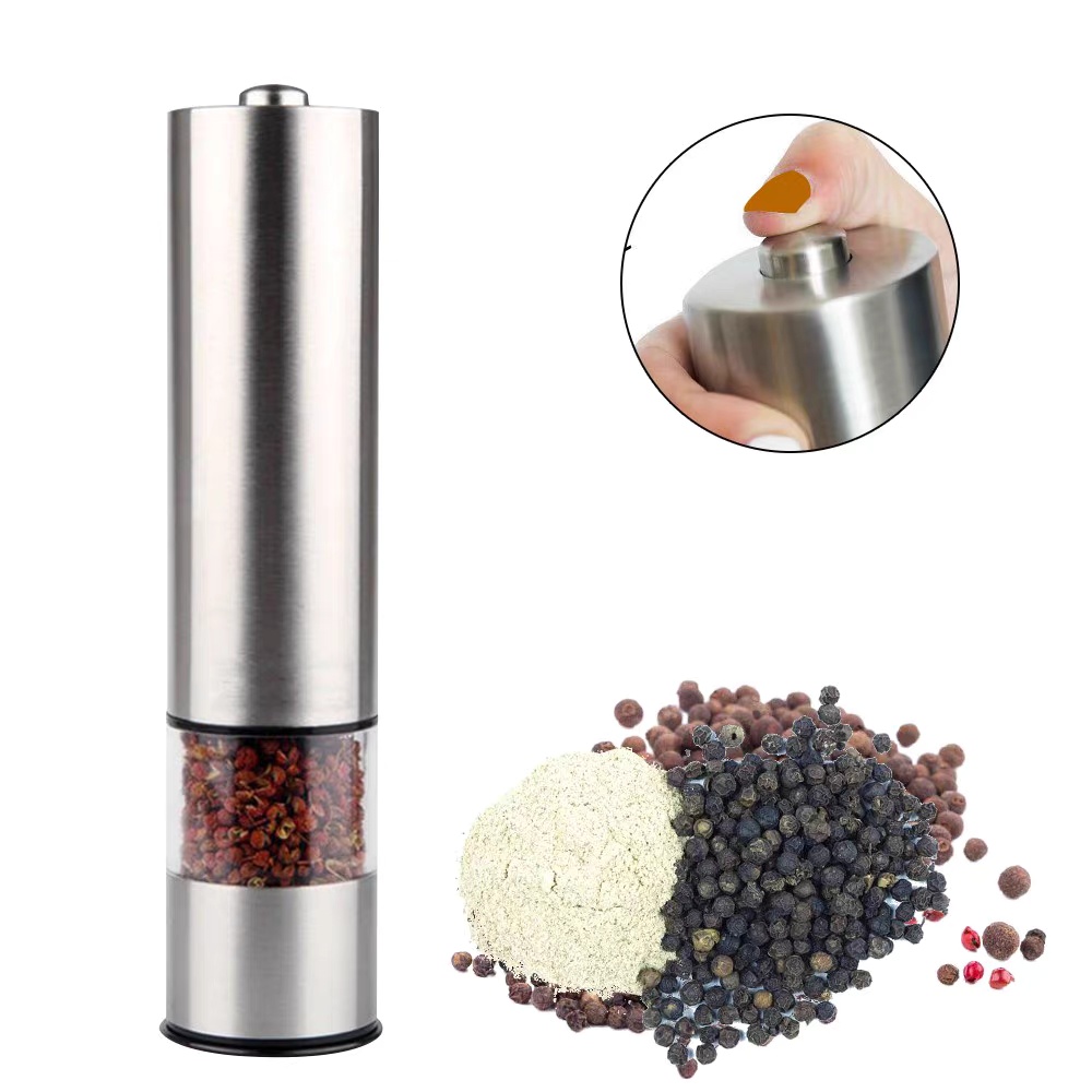 Electric Salt & Pepper Grinder Set – Adjustable Mills - Image 4